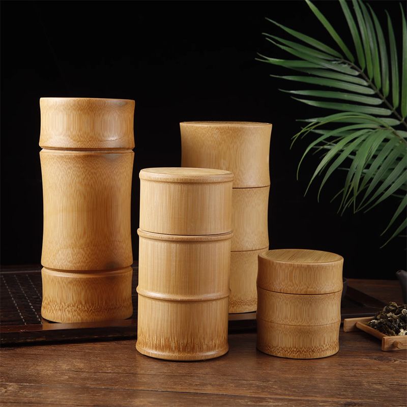 Recipientes de Mato Natural de Bambu