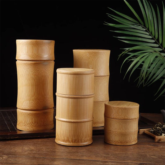 Recipientes de Mato Natural de Bambu