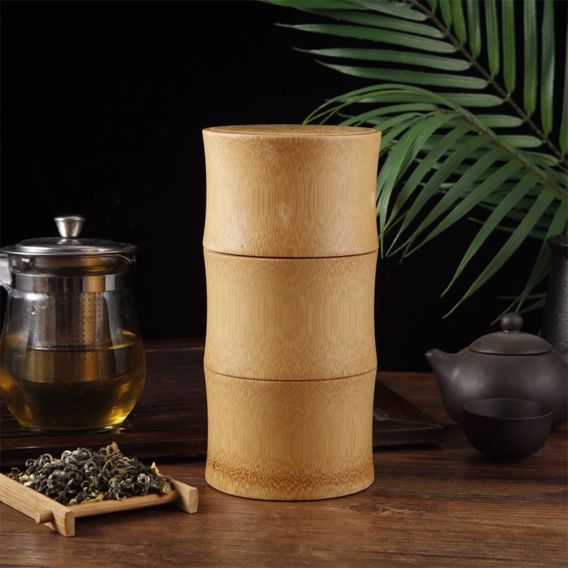 Recipientes de Mato Natural de Bambu