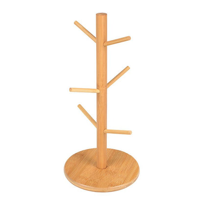 Suporte para Copos de Bambu