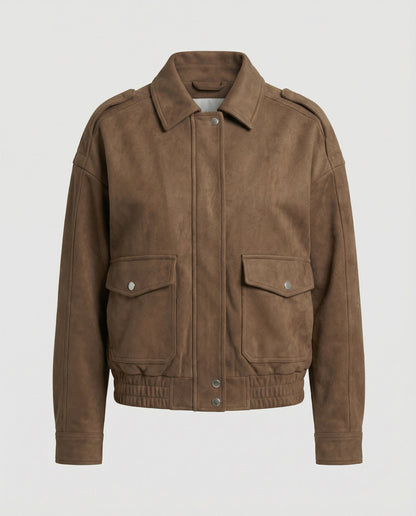 Leisurewear Women Velvet Jacket Loose