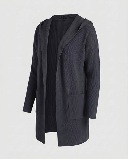 Women's cardigan with a casual fit and practical pockets - Chichicherry