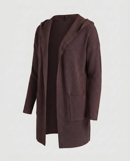 Women's cardigan with a casual fit and practical pockets - Chichicherry
