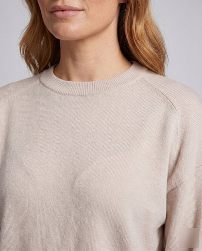 Women's casual sweater with soft material and fashionable cut - Chichicherry