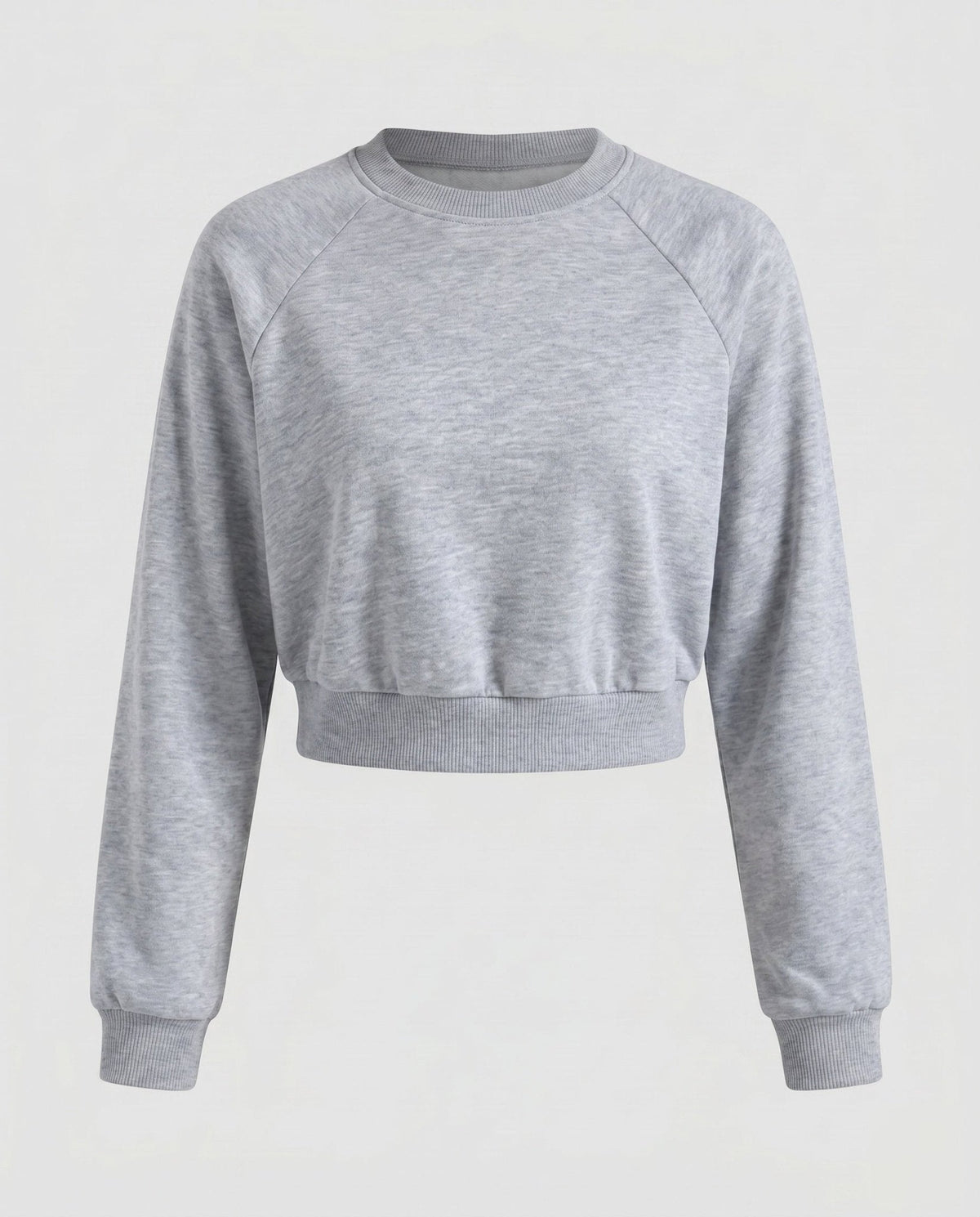 Women's casual sweatshirt with wide round neckline and elastic waistband - Chichicherry