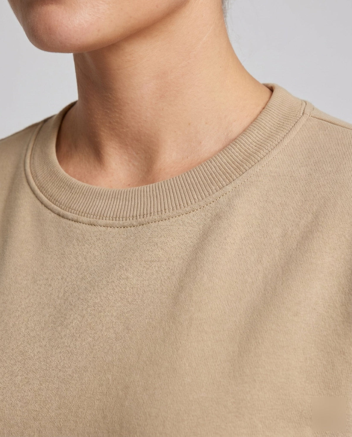 Women's combined sweatshirt dress with casual top and flowing skirt - Chichicherry